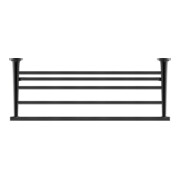 Duravit Handtuchablage Starck T 61x23,2cm, schwarz matt
