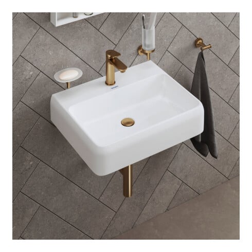 Duravit Handtuchhaken Starck T 6x7,6cm, doppelt, Bronze gebürstet