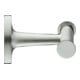 Duravit Handtuchhaken Starck T 6x7,6cm, doppelt, Edelstahl gebürstet-2