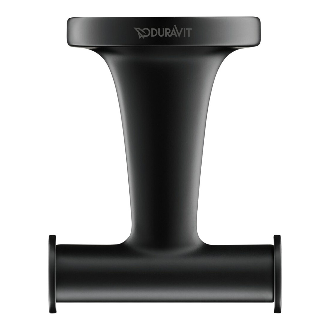 Duravit Handtuchhaken Starck T 6x7,6cm, doppelt, schwarz matt