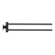 Duravit Handtuchhalter D-Code 5x9x44,7cm, 2-arm, schwenkb., sw matt-1