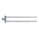 Duravit Handtuchhalter D-Code 5x9x44,7cm, 2-armig, schwenkbar, chrom-1