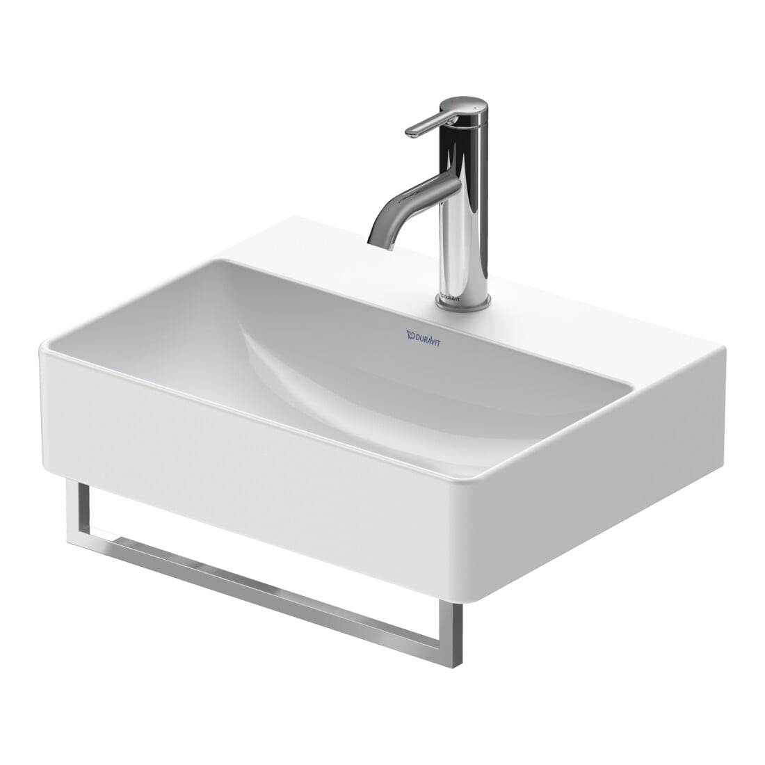 Duravit Handtuchhalter DuraSquare 39,9cm, chrom