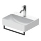 Duravit Handtuchhalter DuraSquare 39,9cm, schwarz matt-1