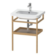 Duravit Handtuchhalter DuraStyle 59x44cm, bas. m/Eich massiv, mit Ablage