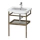 Duravit Handtuchhalter DuraStyle 59x44cm, betongr m/amerik. Nussb, m Abl.-1