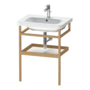 Duravit Handtuchhalter DuraStyle 59x44cm, we. m/Eich massiv, mit Ablage