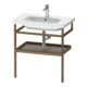 Duravit Handtuchhalter DuraStyle 74x44cm, bas. m/amerik. Nussb, m Ablage-1