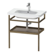 Duravit Handtuchhalter DuraStyle 74x44cm, bas. m/amerik. Nussb, m Ablage