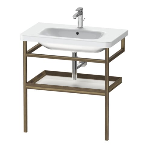 Duravit Handtuchhalter DuraStyle 74x44cm, we. hgl./amerik. Nussb, m Abl.