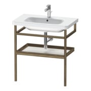 Duravit Handtuchhalter DuraStyle 74x44cm, we. hgl./amerik. Nussb, m Abl.