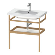 Duravit Handtuchhalter DuraStyle 74x44cm, we. m/Eich massiv, mit Ablage