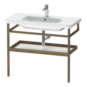 Duravit Handtuchhalter DuraStyle 94x44cm, we. hgl./amerik. Nussb, m Abl.