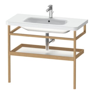 Duravit Handtuchhalter DuraStyle 94x44cm, we. m/Eich massiv, mit Ablage