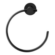 Duravit Handtuchring D-Code 16,9x18,2x6,7cm, schwarz matt