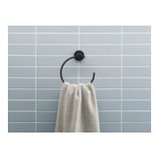 Duravit Handtuchring D-Code 16,9x18,2x6,7cm, schwarz matt-4