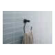 Duravit Handtuchring D-Code 16,9x18,2x6,7cm, schwarz matt