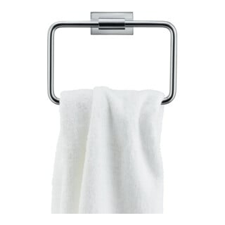 Duravit Handtuchring Karree 20x6cm, chrom