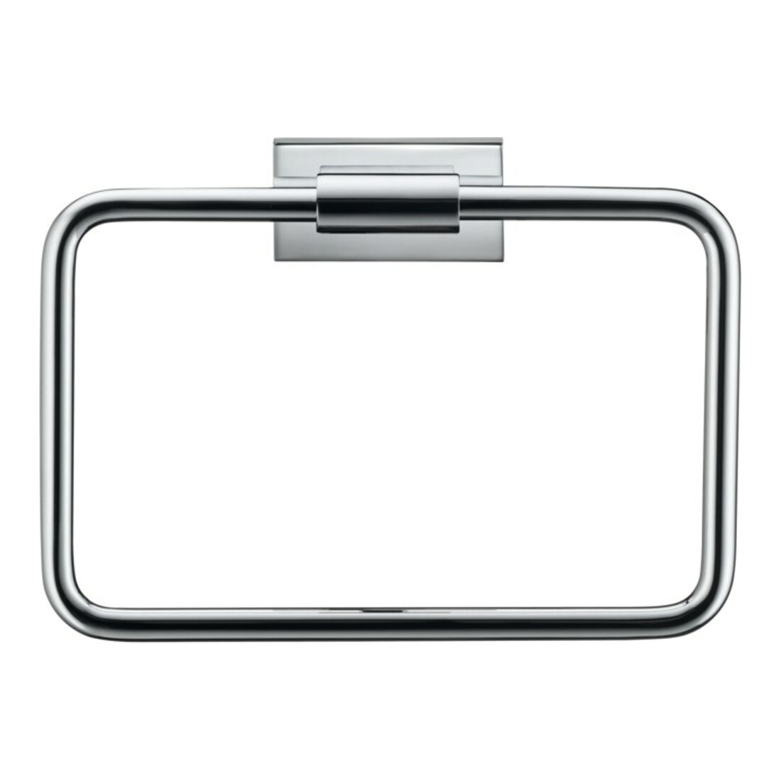 Duravit Handtuchring Karree 20x6cm, chrom