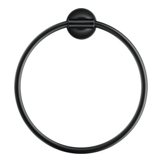 Duravit Handtuchring Starck T 21x7,3cm, schwarz matt