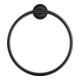 Duravit Handtuchring Starck T 21x7,3cm, schwarz matt-1