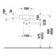 Duravit Handwaschbecken Architec 36x38cm, HL li, o ÜL, m HLB, weiß-4