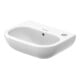 Duravit Handwaschbecken D-Code 36x27cm, m ÜL, HLB, we, Hahnloch rechts