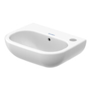 Duravit Handwaschbecken D-Code 36x27cm, m ÜL, HLB, we, Hahnloch rechts-2