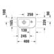 Duravit Handwaschbecken D-Code 40x22cm, m Hahnl., m ÜL, we. HygGlaze-4