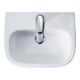 Duravit Handwaschbecken D-Code 45x34cm, m HL, ÜL, Hahnlochbank, weiß-1
