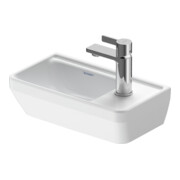 Duravit Handwaschbecken D-Neo 40x22cm, B li, o ÜL, m HLB, m HL, re, we