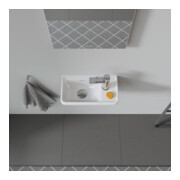 Duravit Handwaschbecken D-Neo 40x22cm, B li, o ÜL, m HLB, m HL, re, we-2