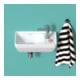 Duravit Handwaschbecken D-Neo 40x22cm, B li, o ÜL, m HLB, m HL, re, we-5