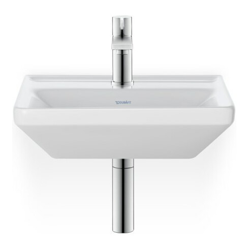 Duravit Handwaschbecken D-Neo 45x33,5cm, o. ÜL, m HLB, m HL, weiß