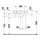 Duravit Handwaschbecken DuraStyle 50x22cm, o. ÜL, m HLB, HL links, weiß