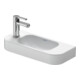 Duravit Handwaschbecken Happy D.2 50x22cm, o. ÜL, m HLB, HL links, weiß-1