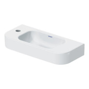 Duravit Handwaschbecken Happy D.2 50x22cm, o. ÜL, m HLB, HL links, weiß-2