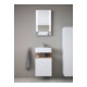 Duravit Handwaschbecken Qatego 45x35cm, m Hahnl., ÜL, Hahnloch, we hgl