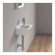 Duravit Handwaschbecken Starck 3 40x26cm, HL re, m ÜL, Hahnlochbank, weiß-4