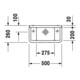 Duravit Handwaschbecken Starck 3 50x26cm, 2 HL vorgest., m ÜL, HLB, weiß-2