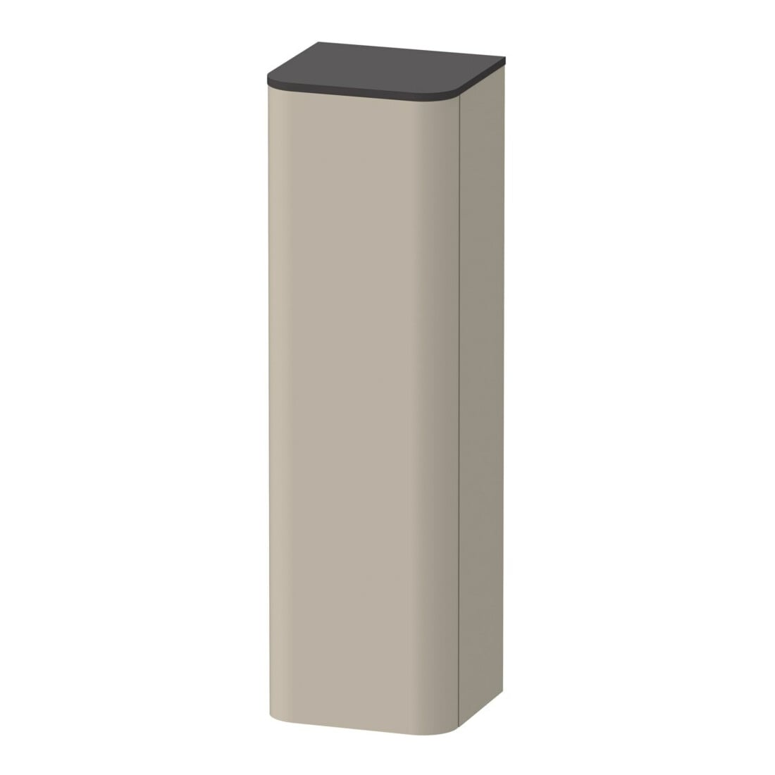 Duravit Happy D.2 Plus Demi-colonne 40x36x133,6 cm, 1 porte, droite, Taupe mat