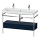 Duravit Happy D.2 Plus Meuble lavabo 117,5x49 cm, 1 mitigeur, cde, 1 tiroir, blanc mat-1