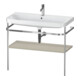 Duravit Happy D.2 Plus Meuble lavabo 97,5x49 cm, 1 trou, Tau mat, avec console-1