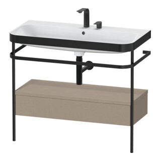 Duravit Happy D.2 Plus Meuble-lavabo 97,5x49 cm, 2 trous, sans console, 1 tiroir