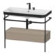 Duravit Happy D.2 Plus Meuble-lavabo 97,5x49 cm, 2 trous, sans console, 1 tiroir-1