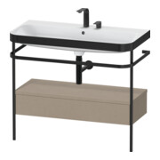 Duravit Happy D.2 Plus Meuble-lavabo 97,5x49 cm, 2 trous, sans console, 1 tiroir