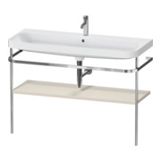Duravit Happy D.2 Plus meuble vasque 117,5x49 cm, avec console, 1 trou, taupe mat