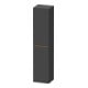 Duravit Hochschrank D-Neo 40x36cm, 1 Tür, 5 Bö, An L, b geb/Gra ma-1