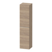 Duravit Hochschrank D-Neo 40x36cm, 1 Tür, 5 Bö, An L, ch/Ei marm.