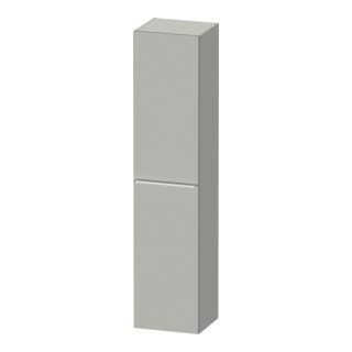 Duravit Hochschrank D-Neo 40x36cm, 1 Tür, 5 Bö, An L, chr/Beton ma